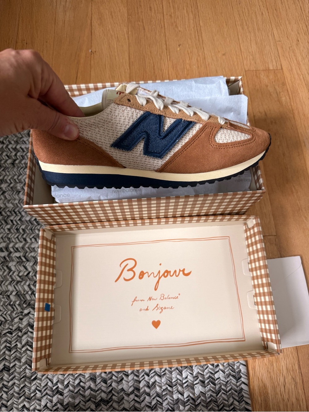 Sezane x New Balance 471 collab.  NIB Size 6.5